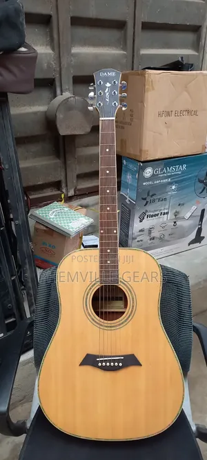 Uk Used Dame Semi Acoustic Guitar