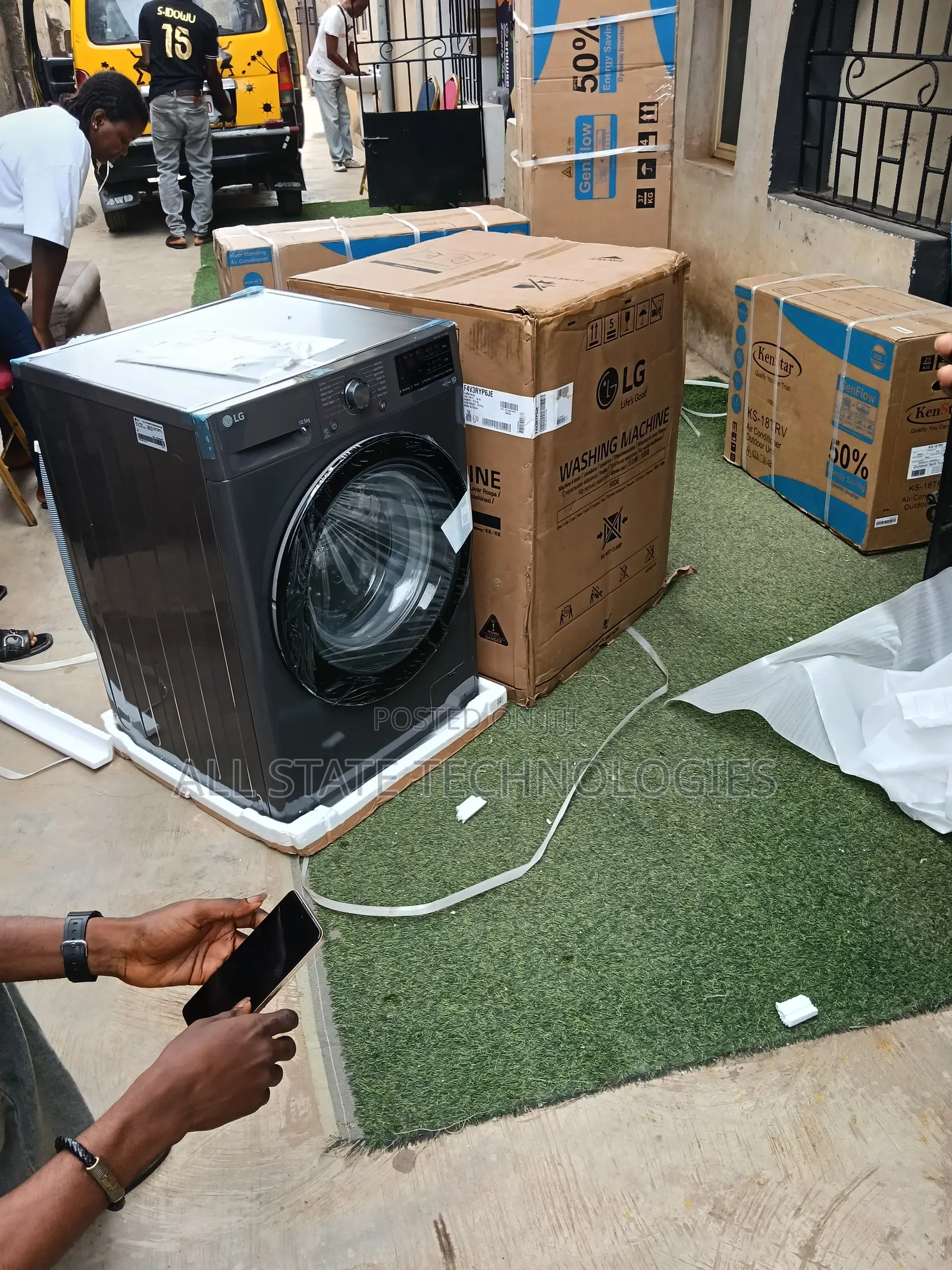 Lg Smart Front Load Washer 10kg New
