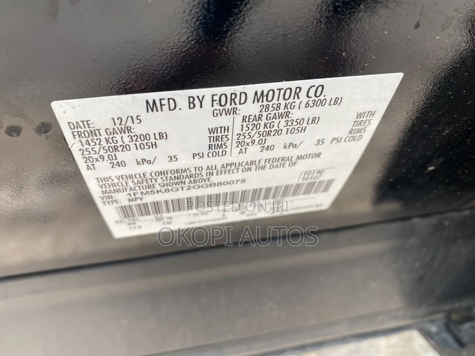 Ford Explorer 2016 Black
