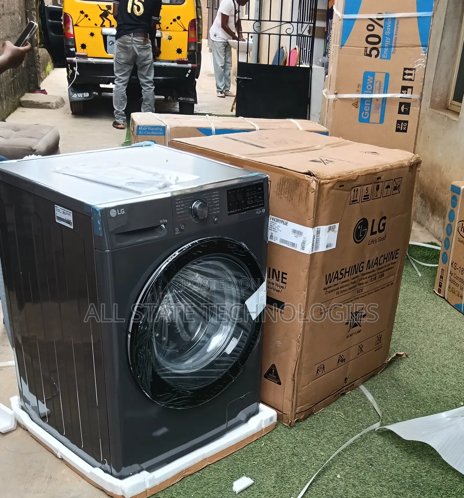 New Lg Front Load Laundry Machine 10kg