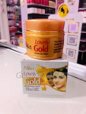 Nisa Lovely Gold Whitening Cream Big Size)