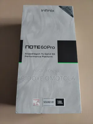 New Infinix Note 60 Pro 256 GB Blue