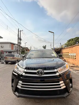 Toyota Highlander XLE 2019 Black