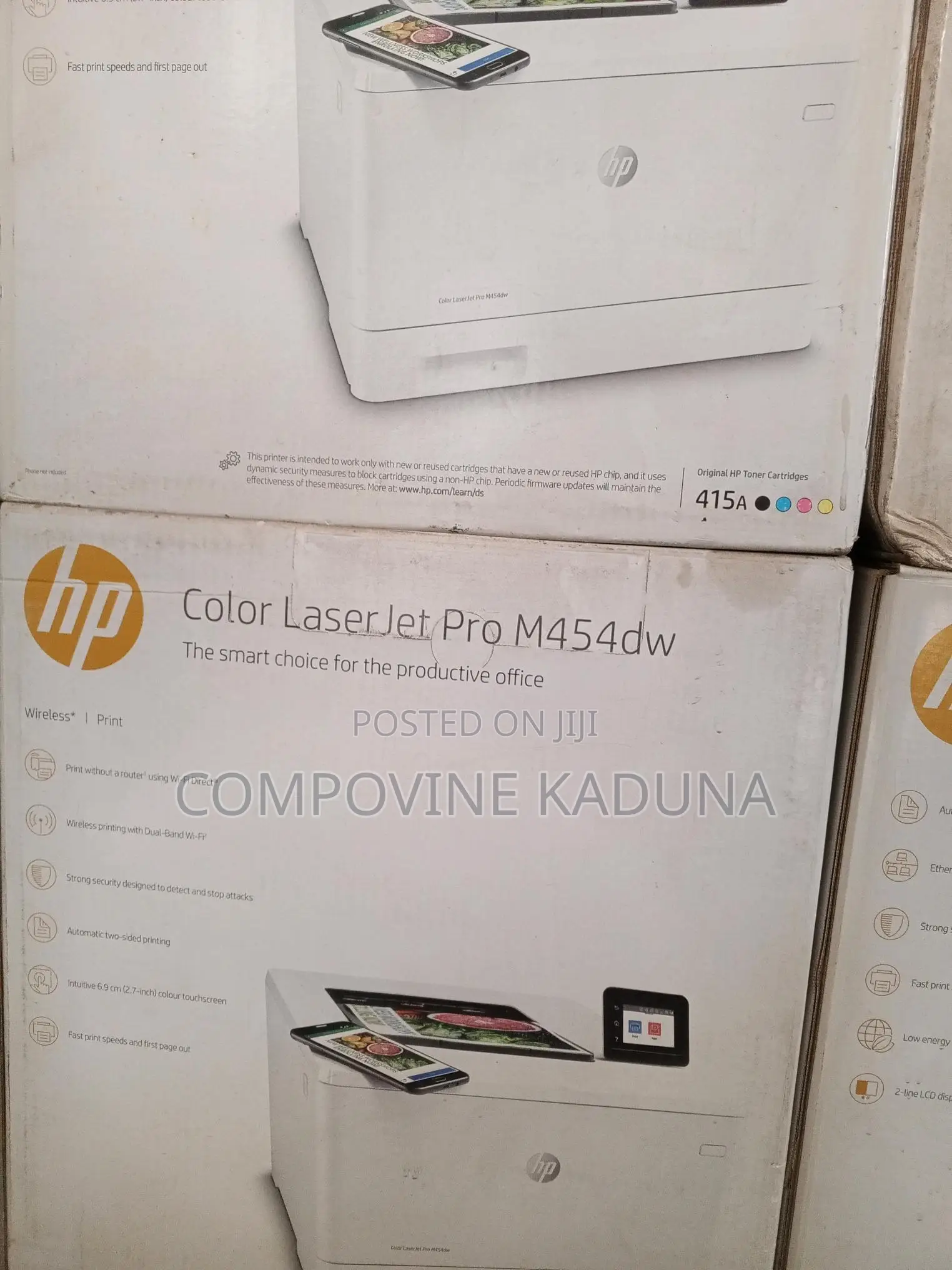 Hp Colour Laserjet Pro M454dw Printer