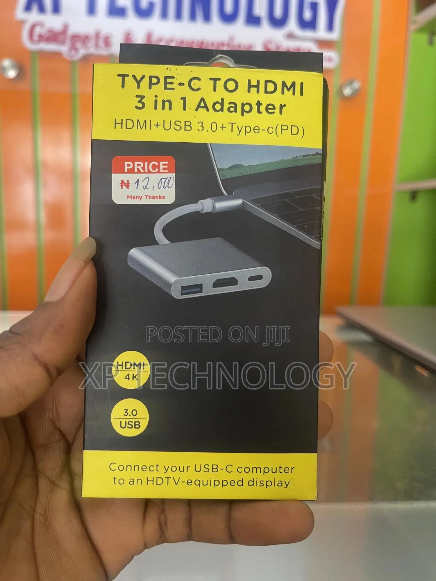 Type C to Hdmi 3in1 Adapter