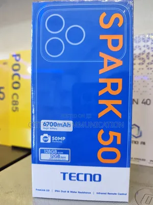 New Tecno Spark 50 128 GB