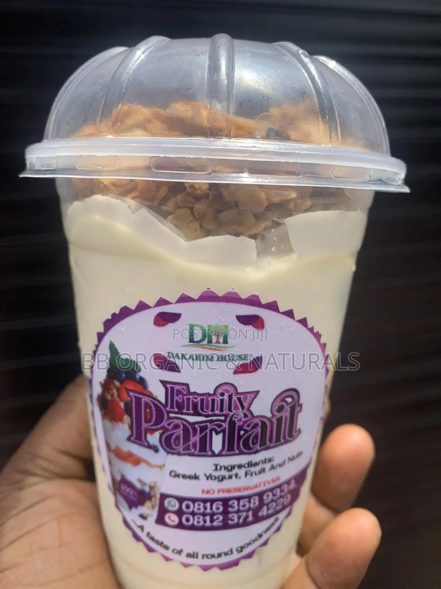 Creamy Fruity Parfait