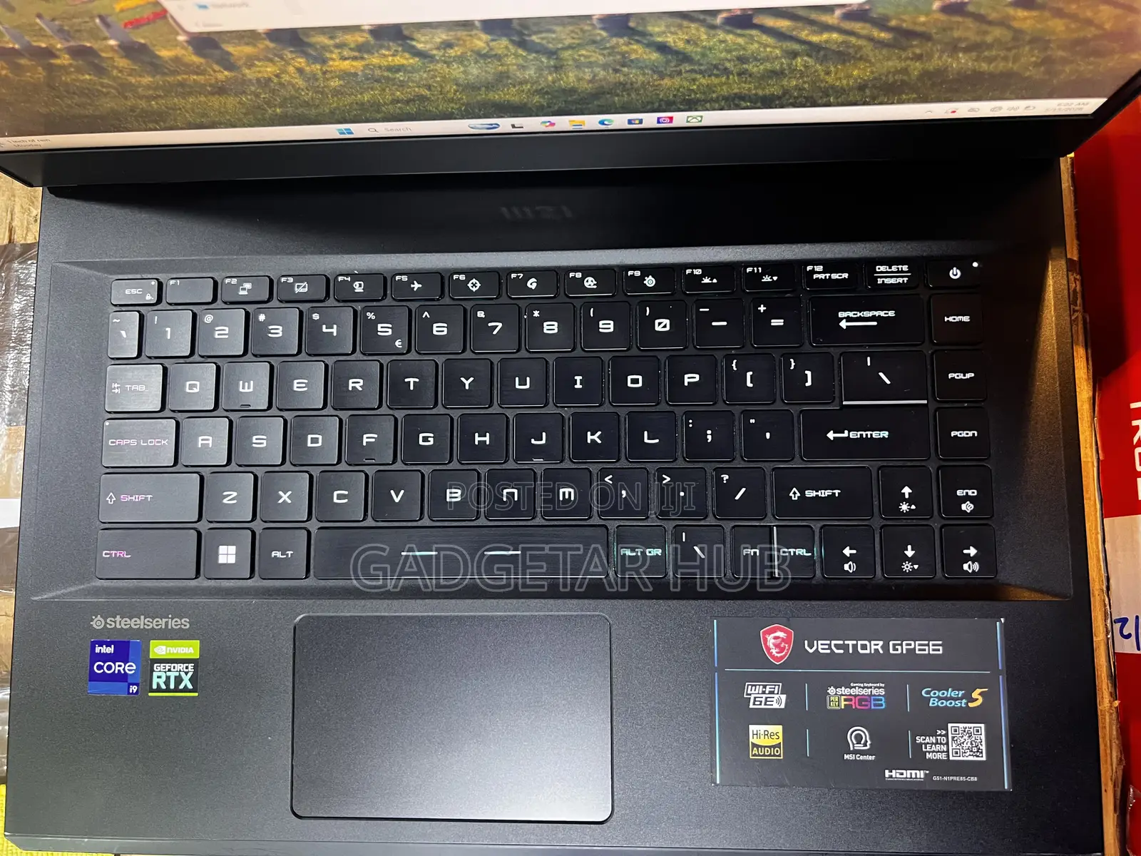 Laptop MSI Vector GP66HX 12UGS 32GB Intel Core i9 SSD 1T