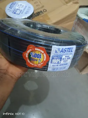 Astel 100% 100 Meters Black Wire