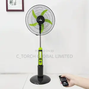 Energy 18-inch Rechargeable Ac/Dc Solar Standing Fan
