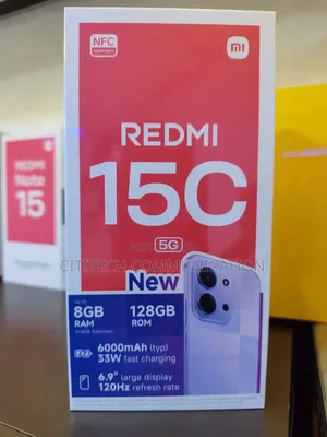 New Xiaomi Redmi 15C 4G 128 GB