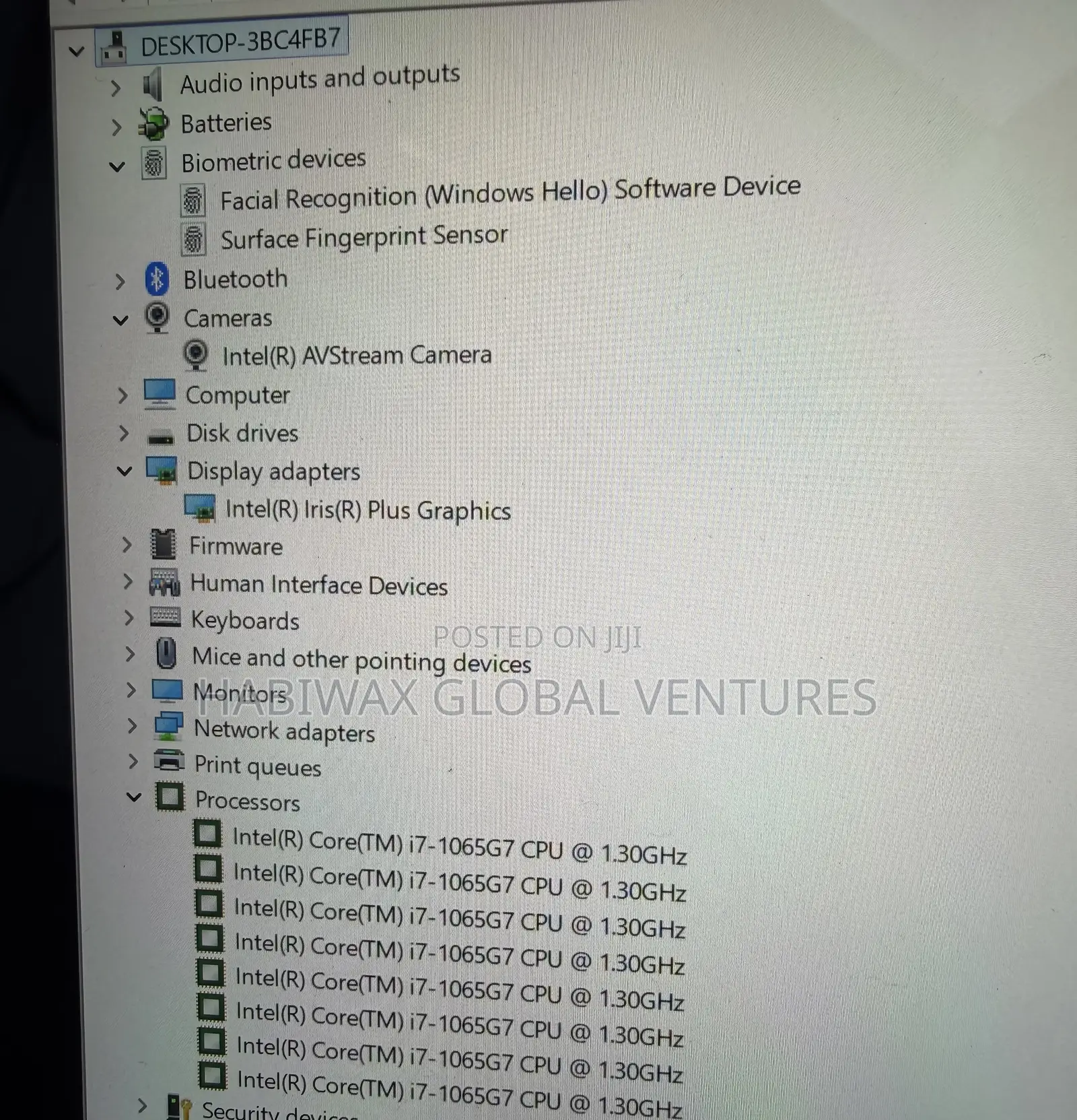 Laptop Microsoft Surface Pro 7 16GB Intel Core i7 SSD 512GB