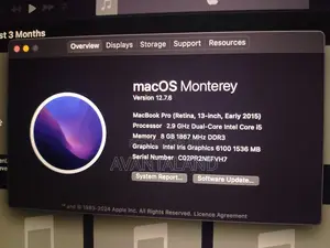 Laptop Apple MacBook 2015 8GB Intel Core i5 SSD 256GB
