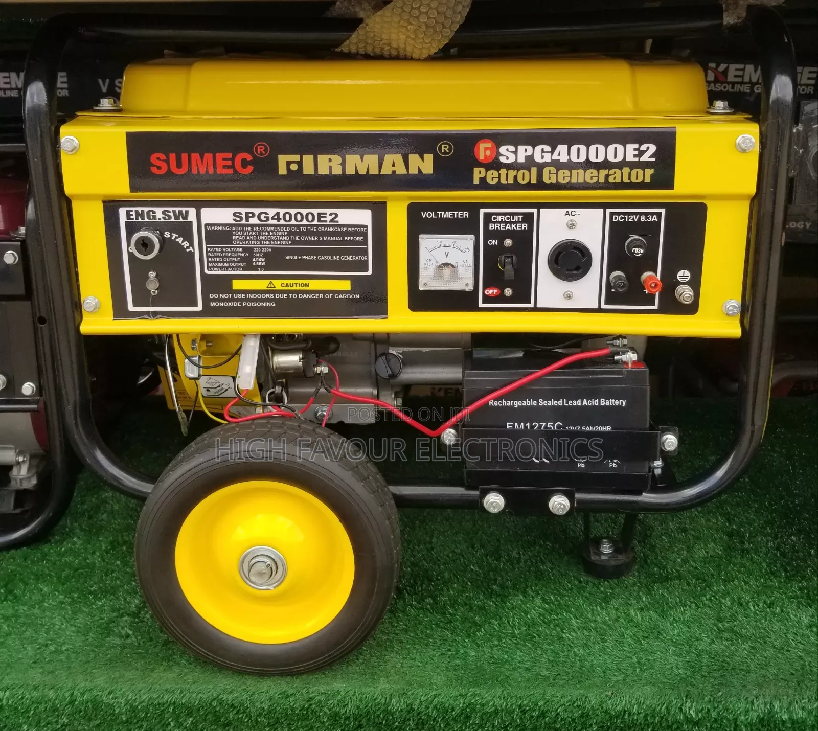 Firman Generator 4.5kva