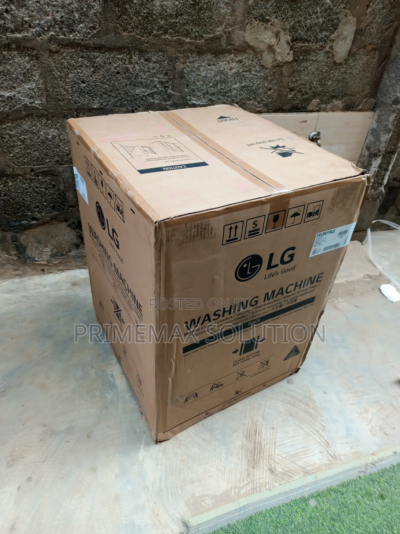 Lg 10.5 Kg Smart Front Load Washing Machine White