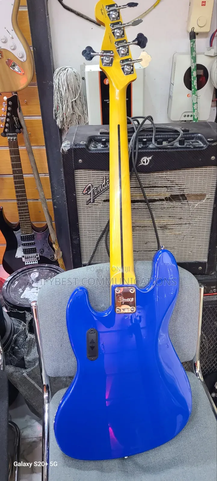 Active Fender Squire Jazz Bass
