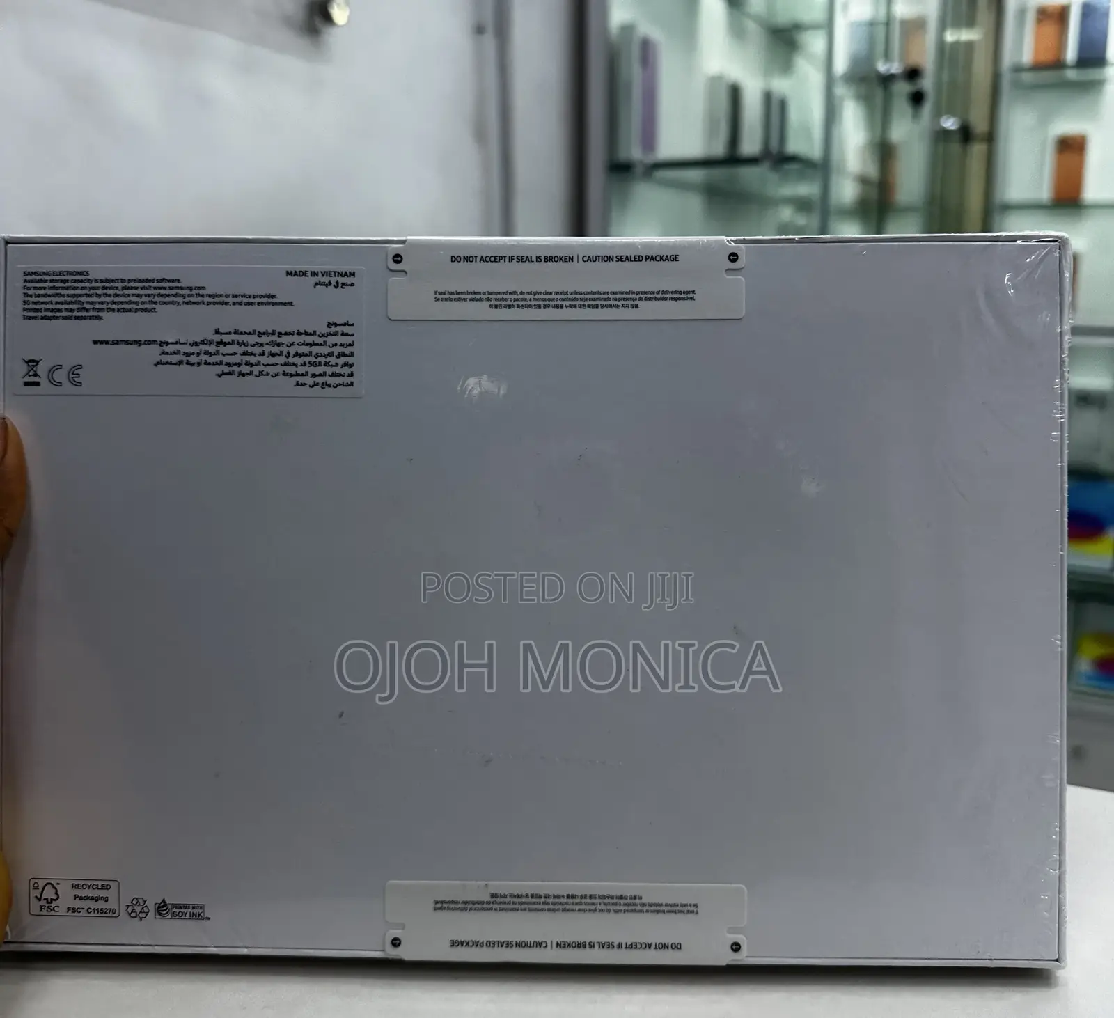 New Samsung Galaxy Tab S10 FE+ 128 GB Black