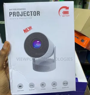 Battery Powered Rechargeable Projector