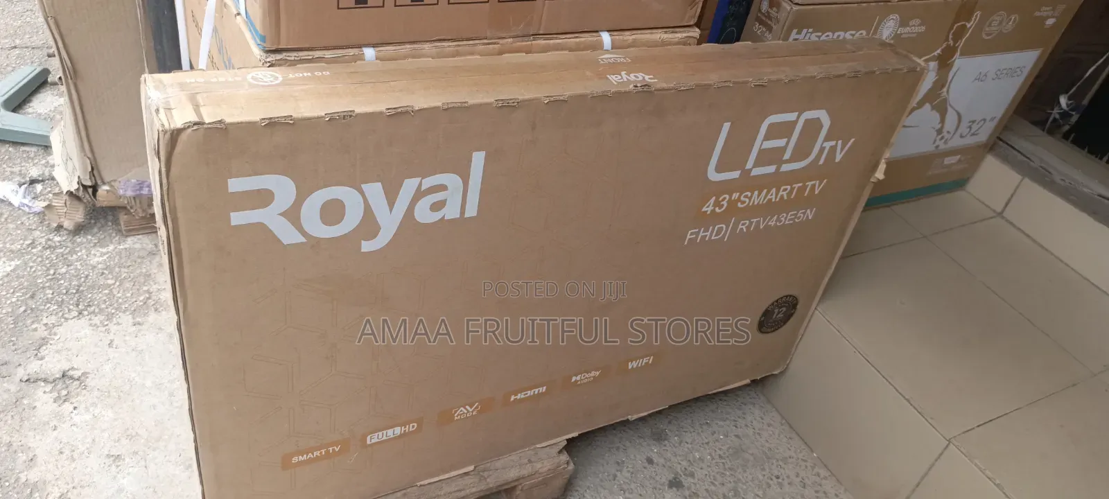Royal 43" Smart Tv