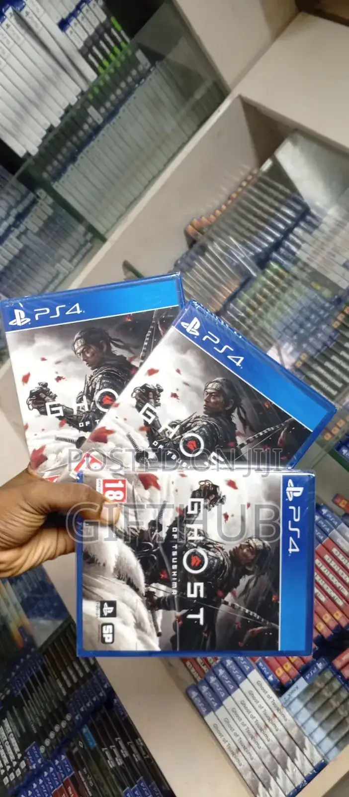 Ghost of Tsushima Ps4 Game Disc