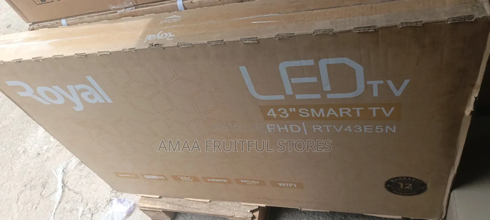 Royal 43" Smart Tv