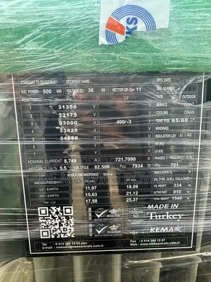 500kva/33 Transformer for Sale