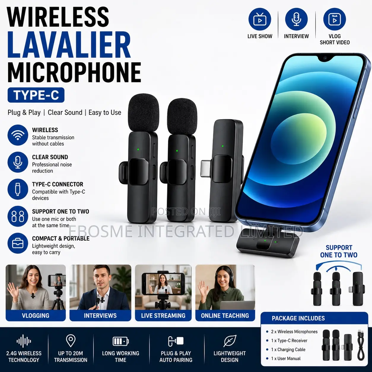 Wireless Microphone Type C