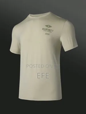 Men's Casual Letter Print Short Sleeve Breathable Sports T-Shirt.