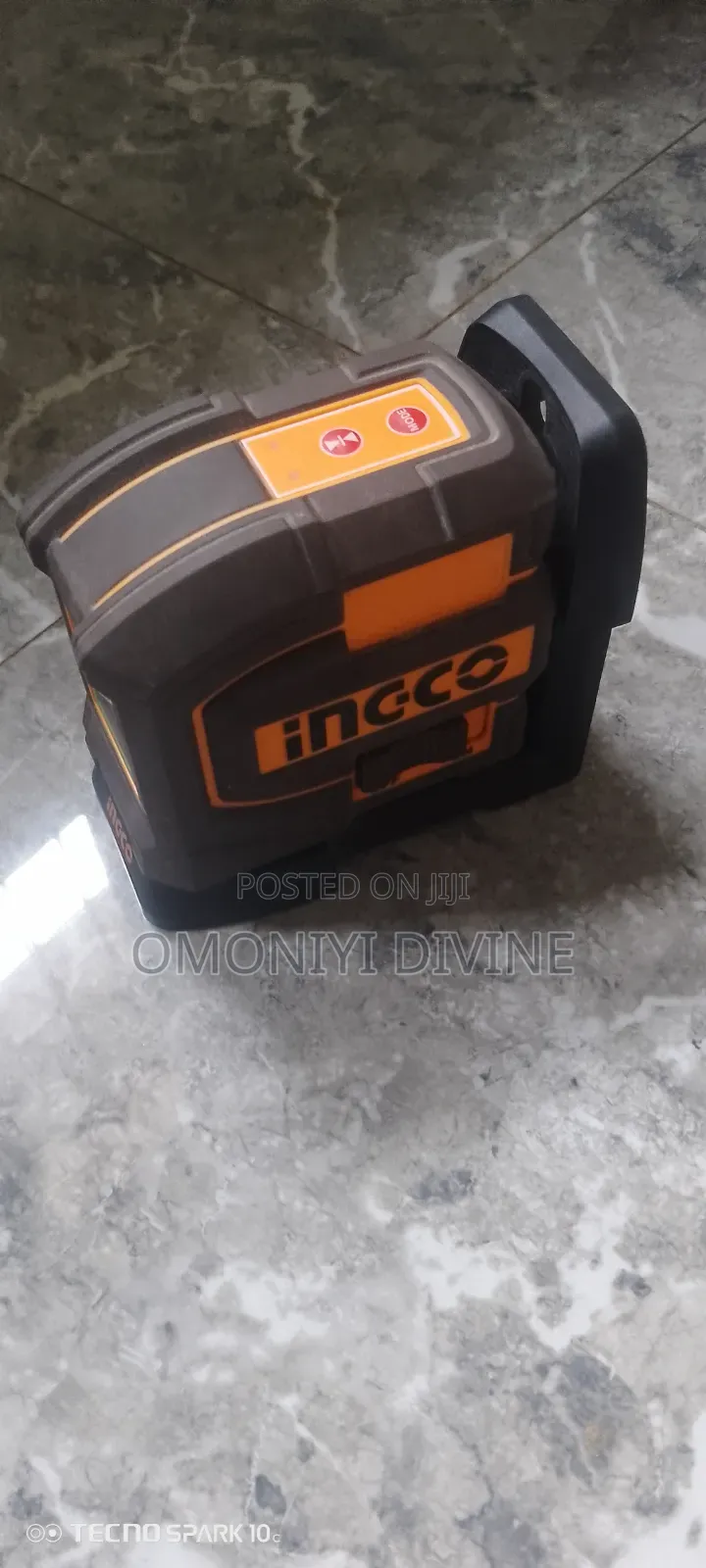Ingco Self-Leveling Green Laser Level (35m) - Complete Kit