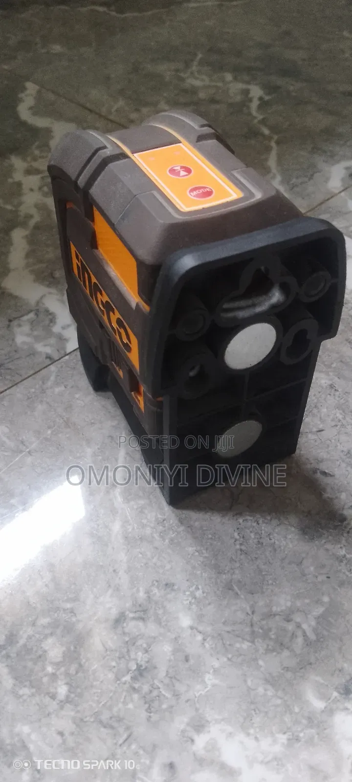 Ingco Self-Leveling Green Laser Level (35m) - Complete Kit