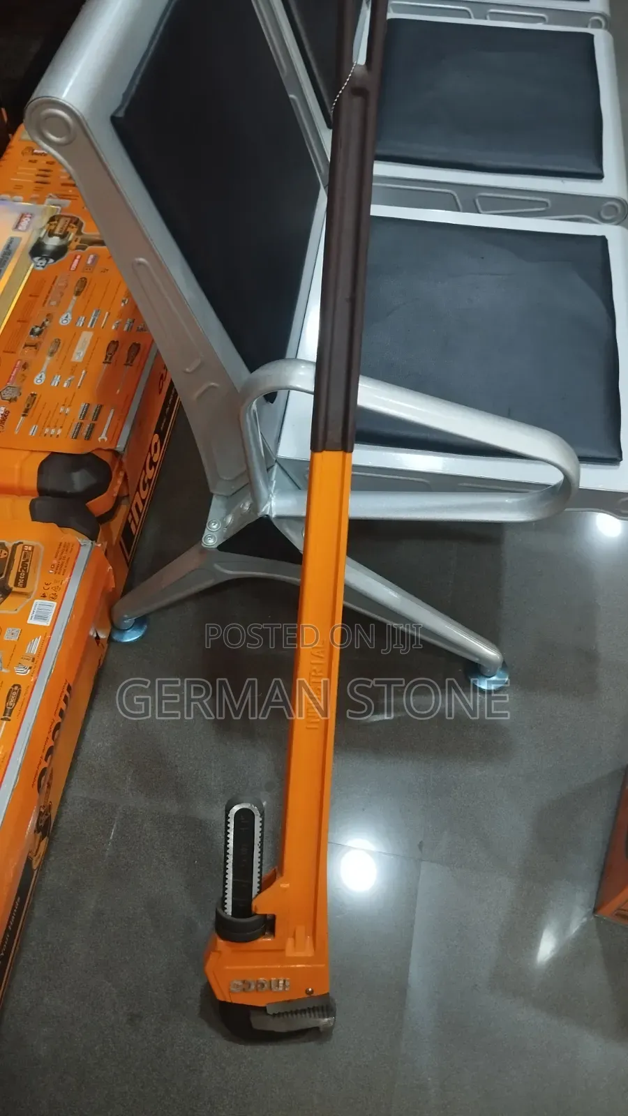 48"Ingco Industrial Pipe Wrench