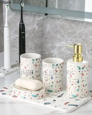 Kimberlys J1018[C]W273-s4 Ceramic Set Of Bathroom Accessories