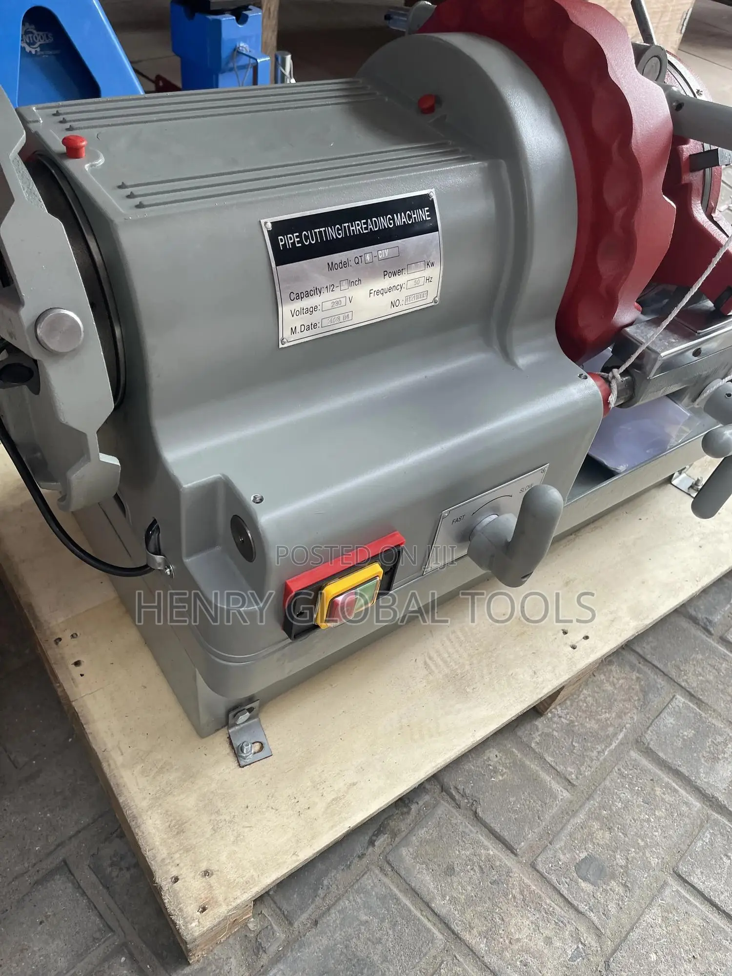 1/2”-4” Electric Industrial Treading Diezing Machine