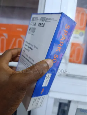 New Tecno Spark 50 128 GB Gray
