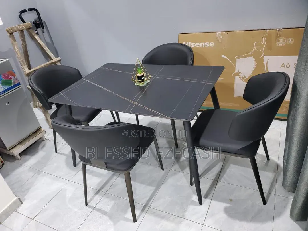 Nice Quality Marble Dining Table by 4chair