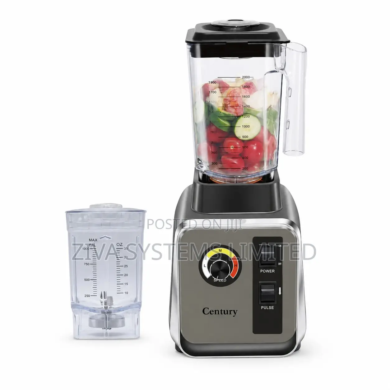 Century Cb 8231-Ca Torque Blend Blender With Grinder Cup