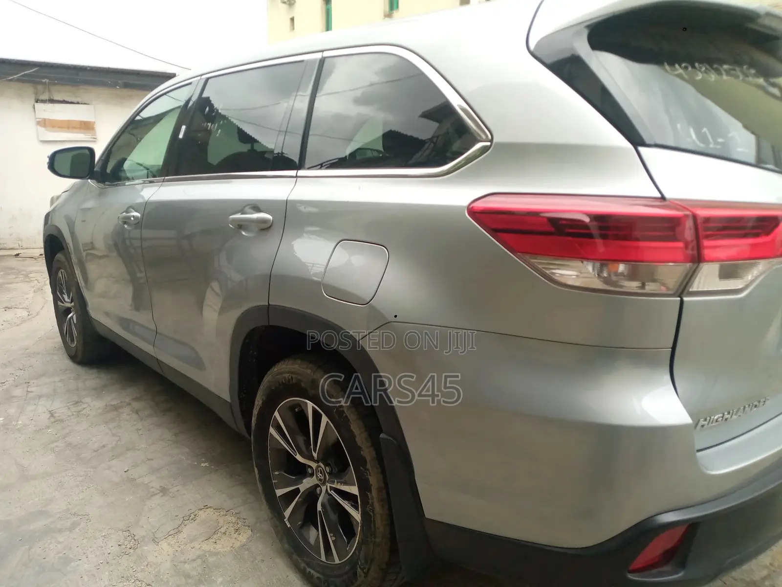 Toyota Highlander 2019 Silver
