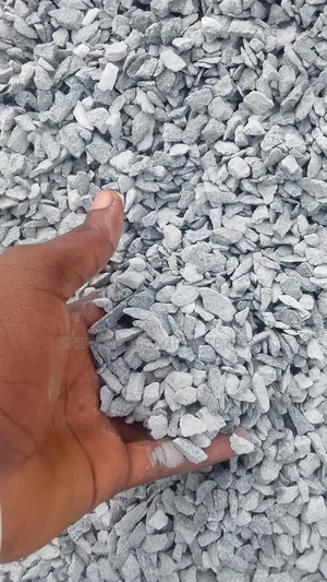 Black Granite and Chippings