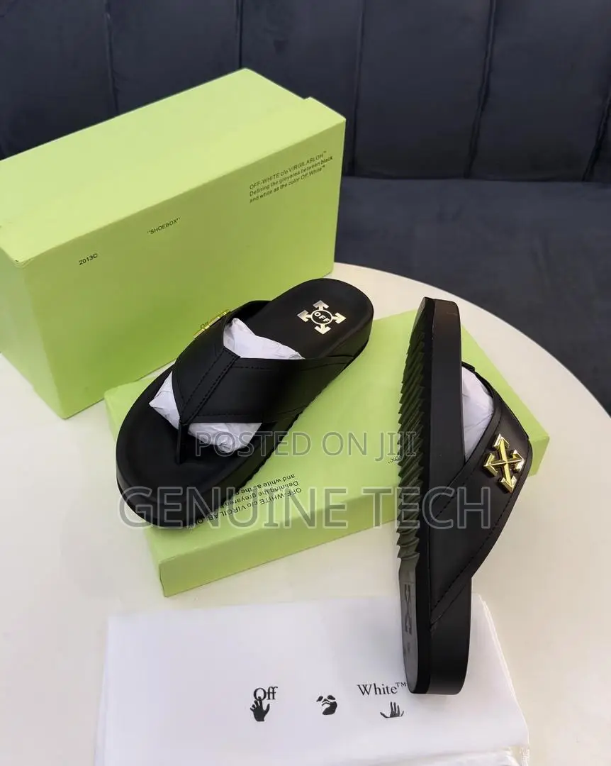Off White Slippers