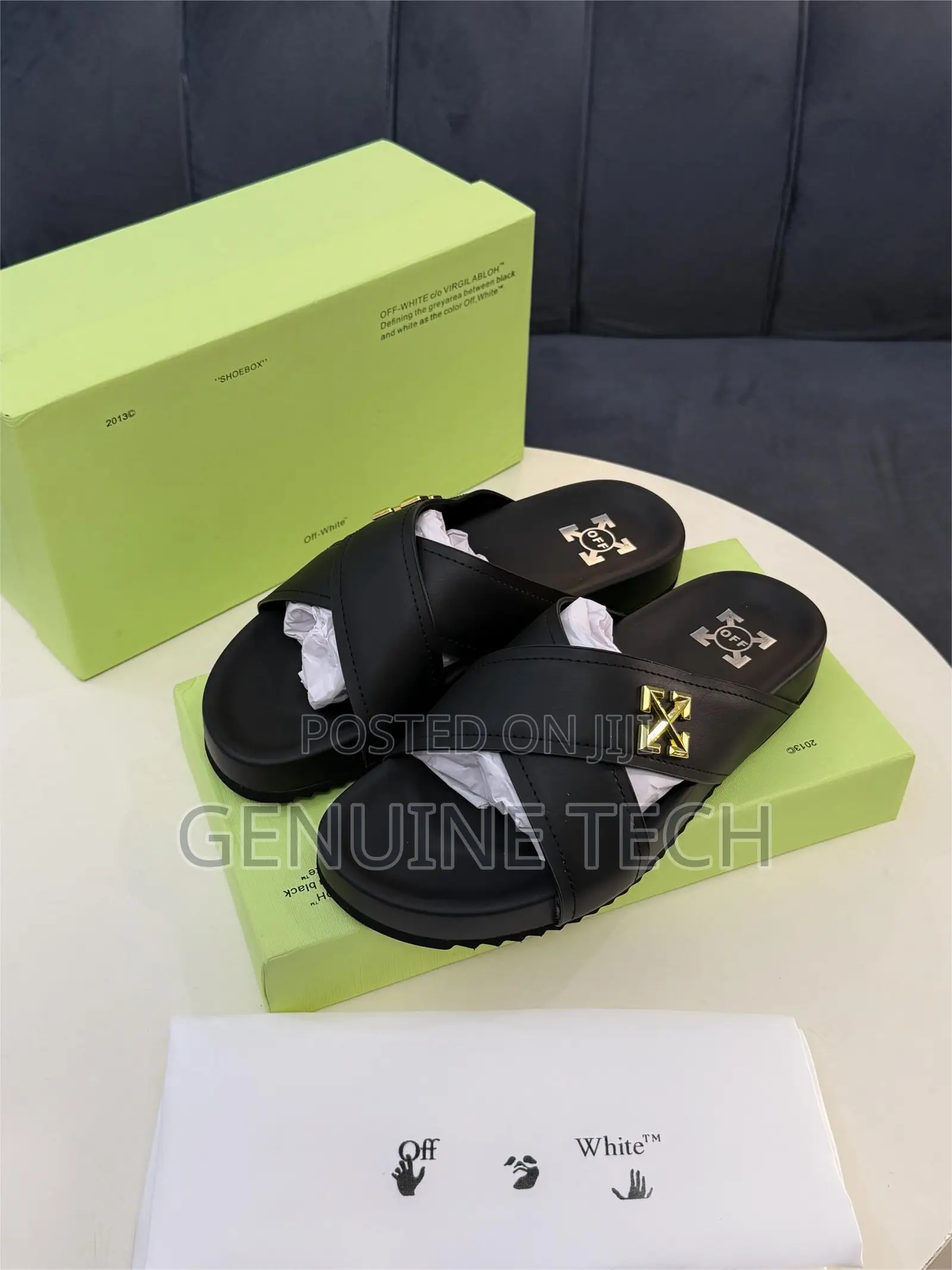 Off White Slippers