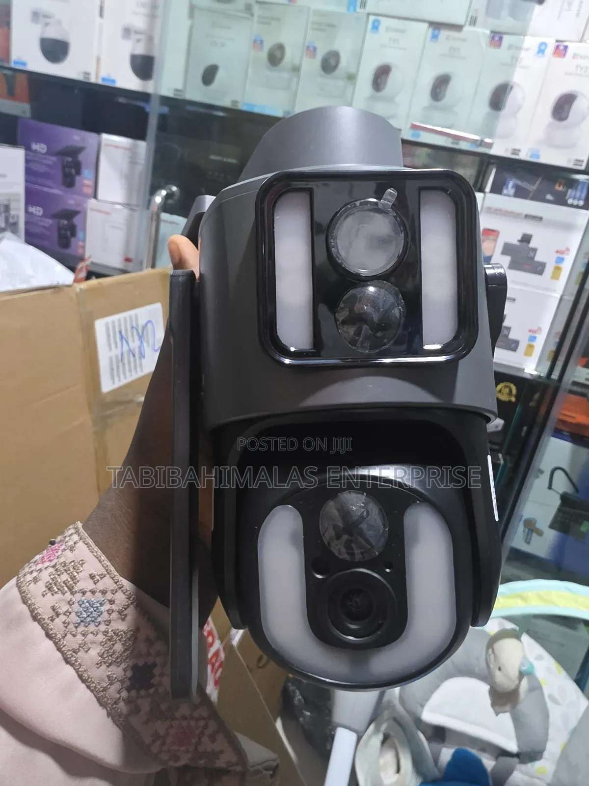 4g Ubox Dual Lense Aov Solar Camera D1