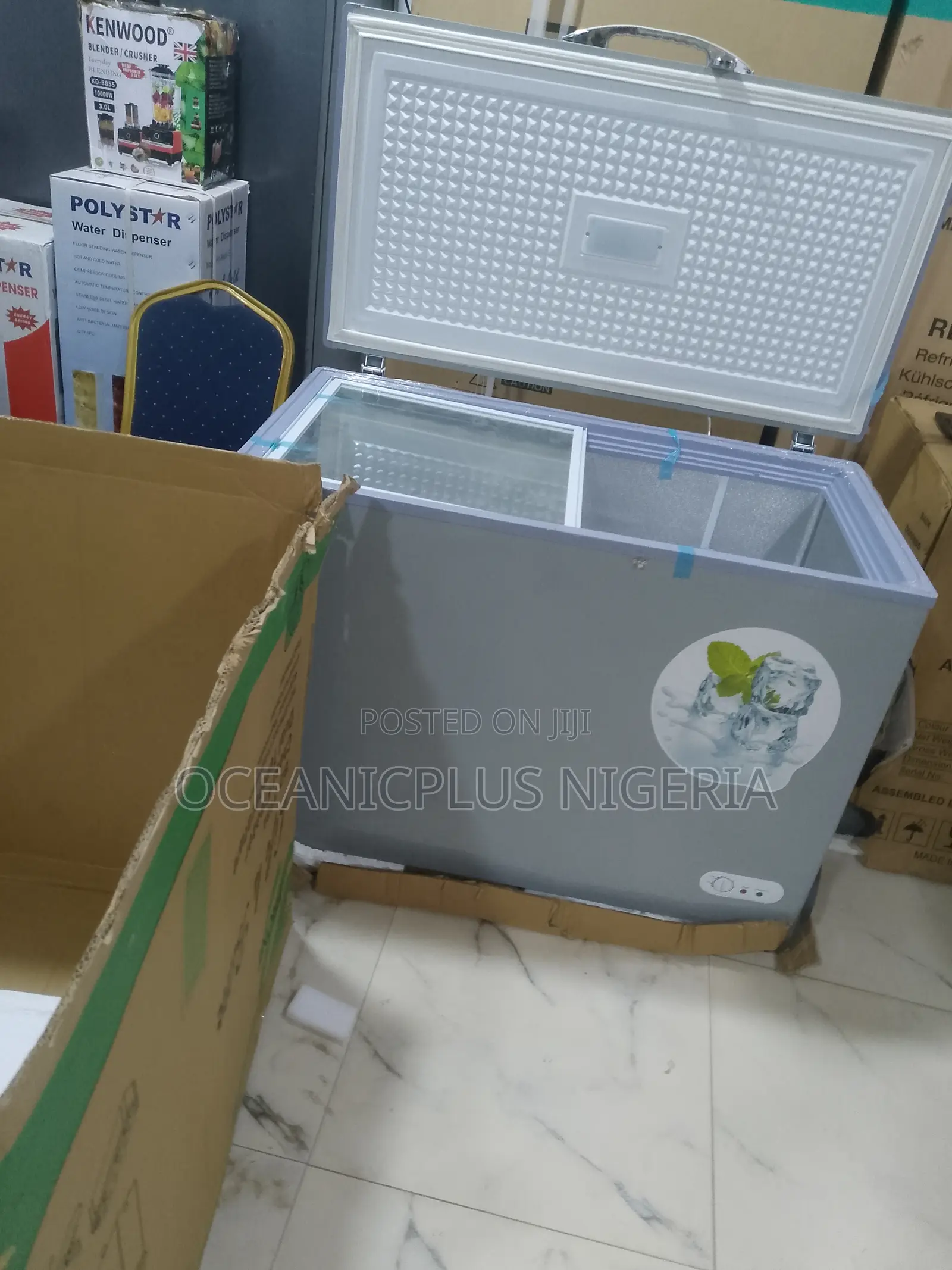 Bona 318l Solar Powered Deep Chest Freezer