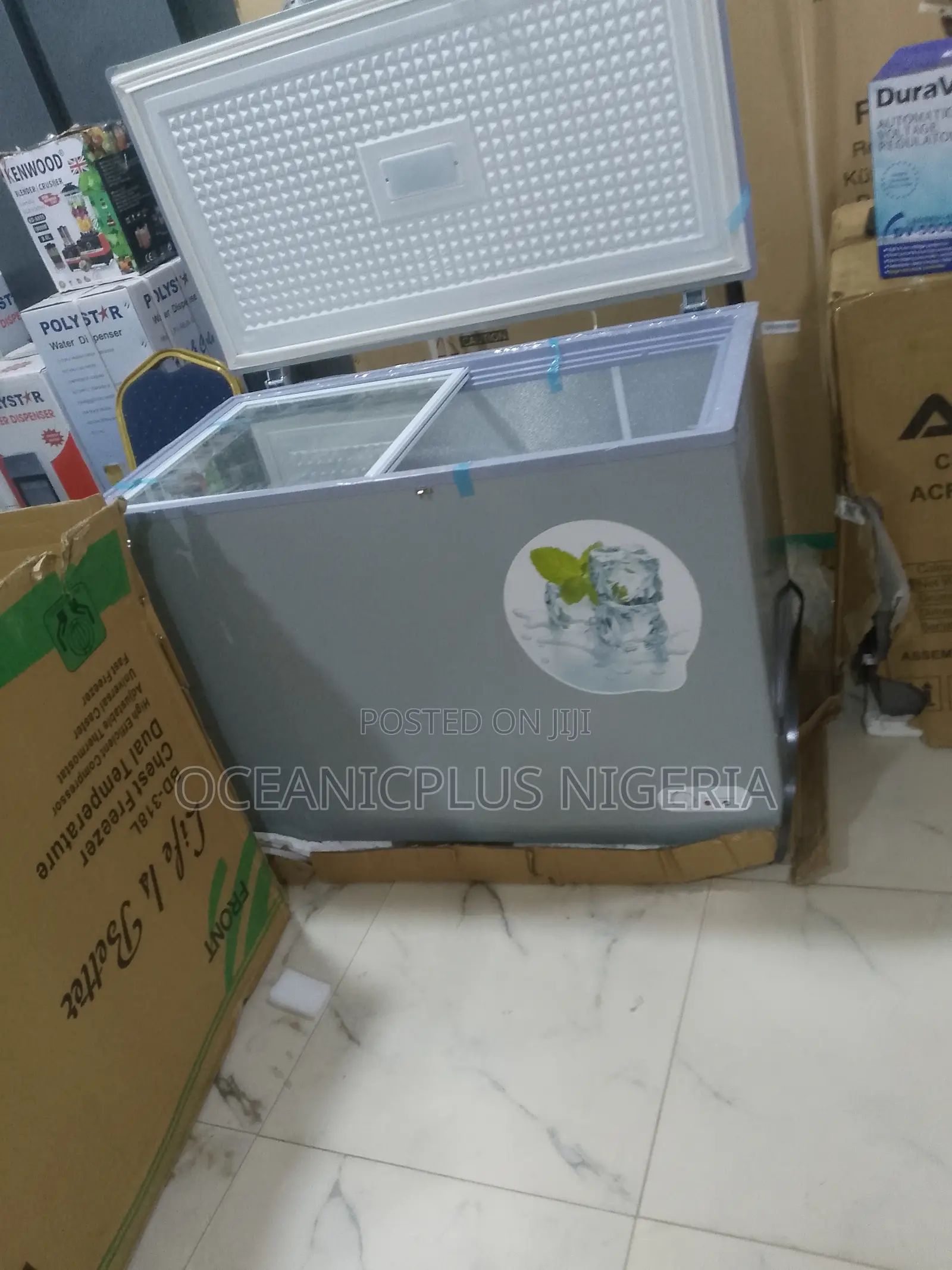 Bona 318l Solar Powered Deep Chest Freezer