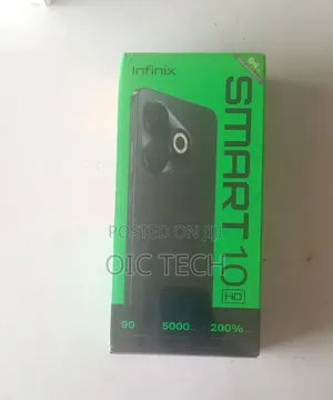 New Infinix Smart 10 64 GB Black