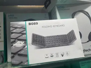 B089 Bluetooth Foldable Rechargeable Keyboard With Numeric
