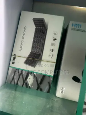 B089 Bluetooth Foldable Rechargeable Keyboard With Numeric