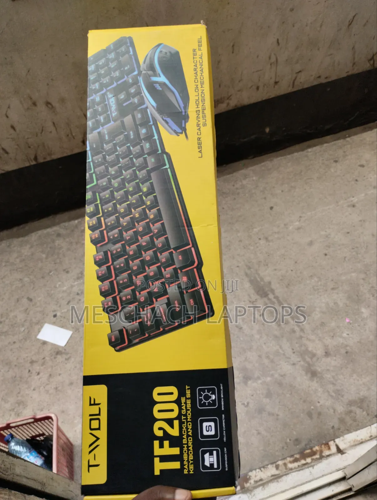 Tf 200 Rainbows Backlit Game Keyboard and Mouse