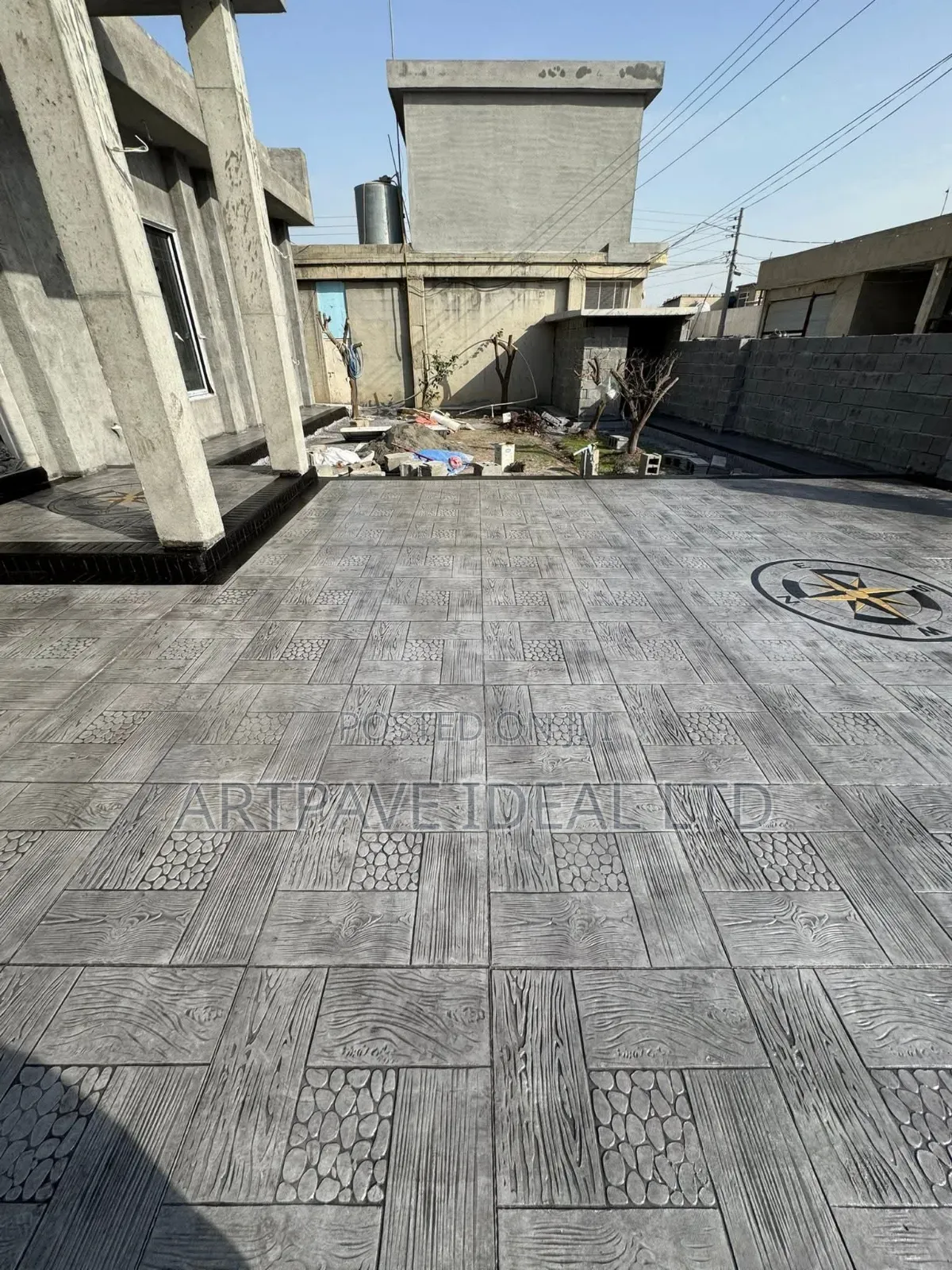 Decorating Concrete Paving