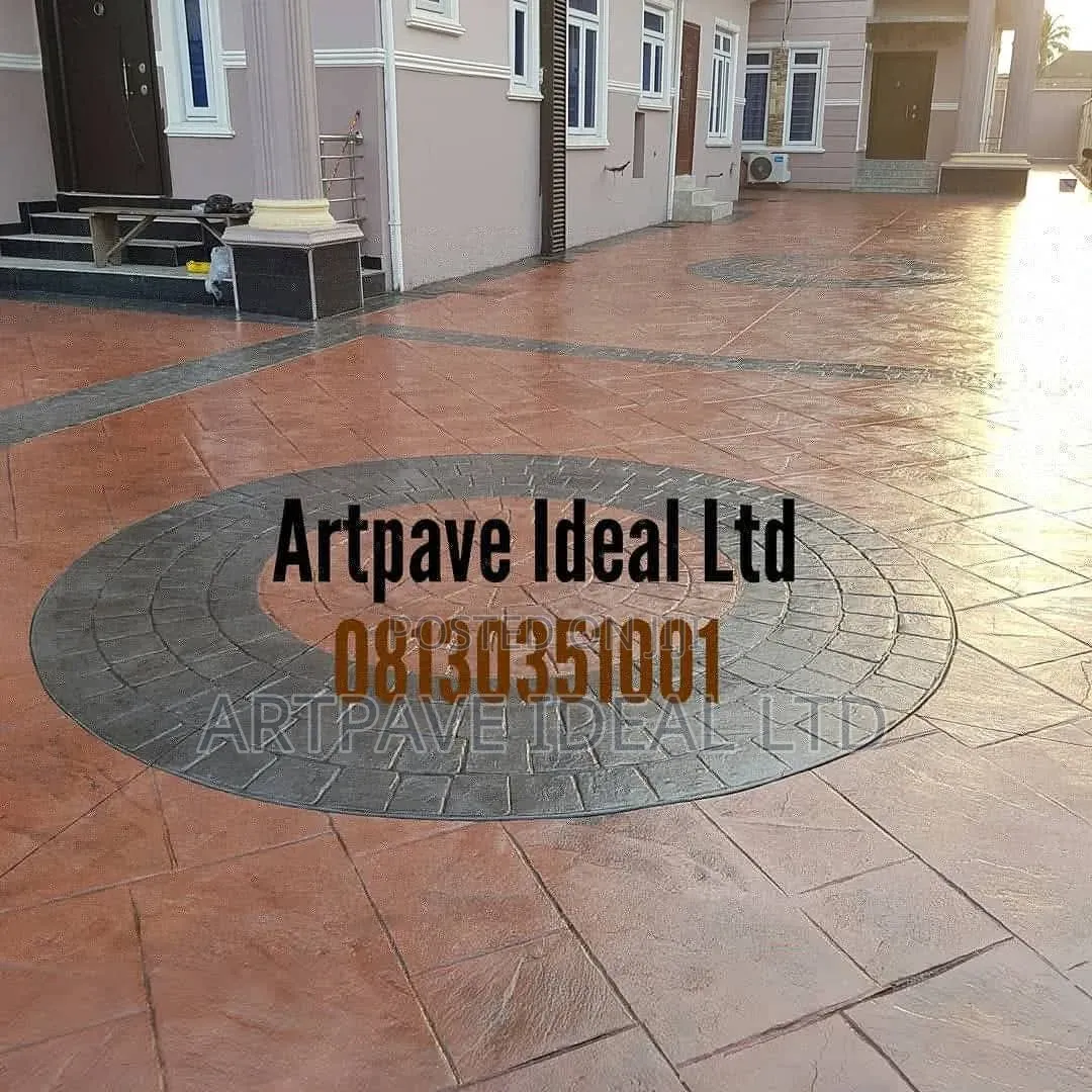 Decorating Concrete Paving