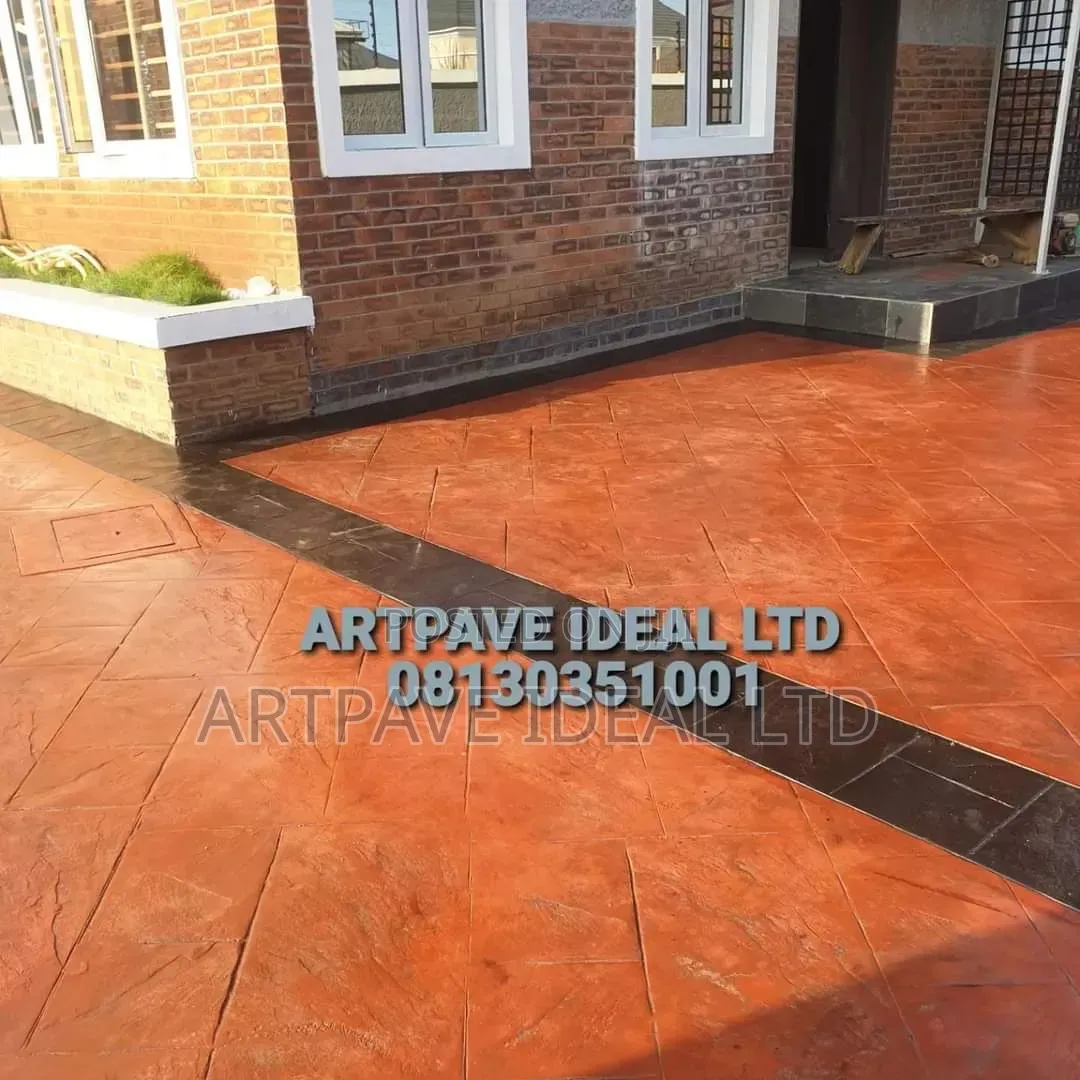 Decorating Concrete Paving